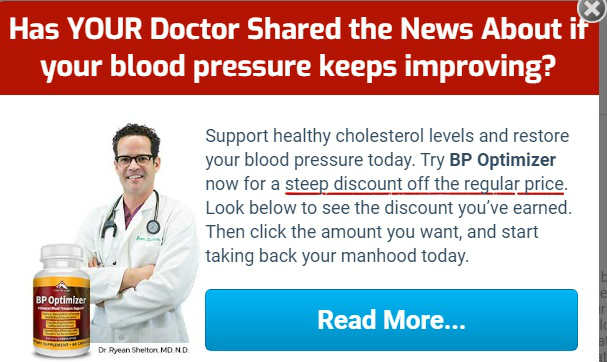Blood Pressure Optimizer 