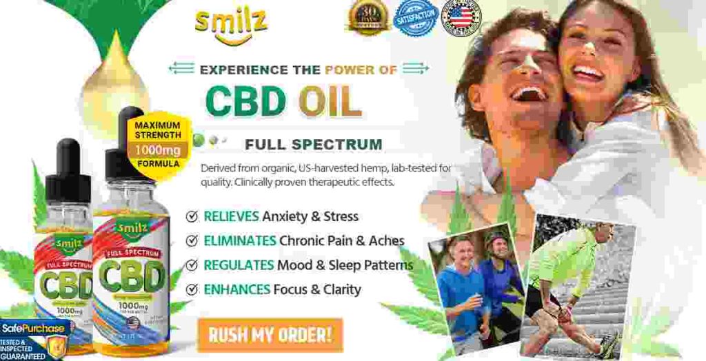 Smilz Full Spectrum CBD Oil